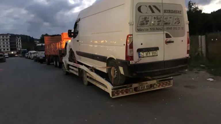 Kabataş ve Aybastı Çevresinde Oto Kurtarma